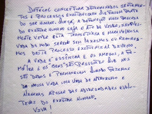 Altruísmo - palavra de um só momento para um espírito humano que deseja ardentemente - Natal/RN - Jean Sartief