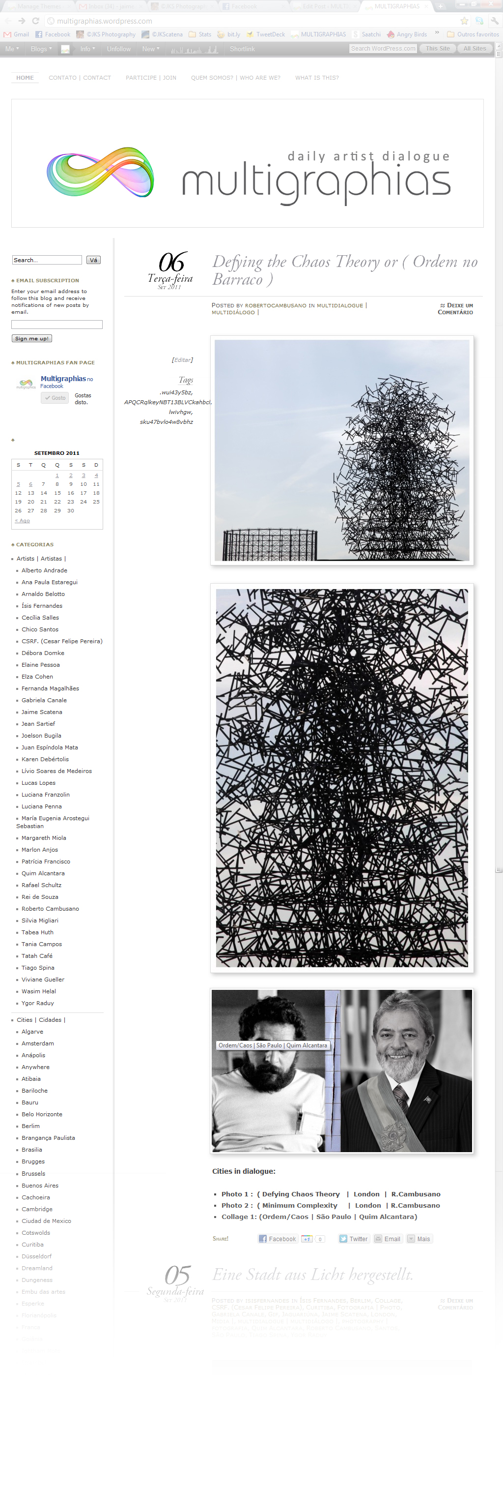 Defying the Chaos Theory  or ( Ordem no Barraco&nbsp;)