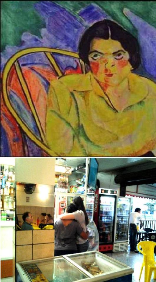 quadro - A boba - da artista Anita Malfatti