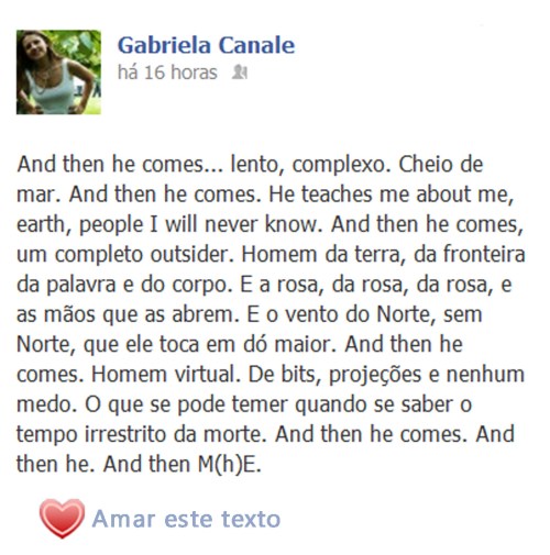 m(h)e | on Facebookland | Gabriela Canale