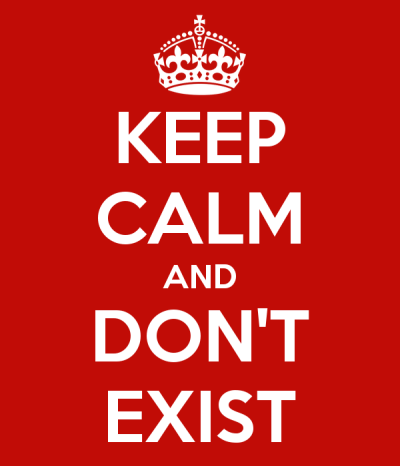 Keep Calm and Don't Exist | Webland | Jaime Scatena