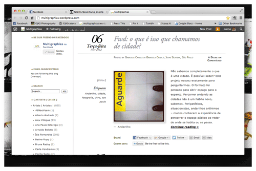 Cidade,Aguarde | Webland | Jaime Scatena