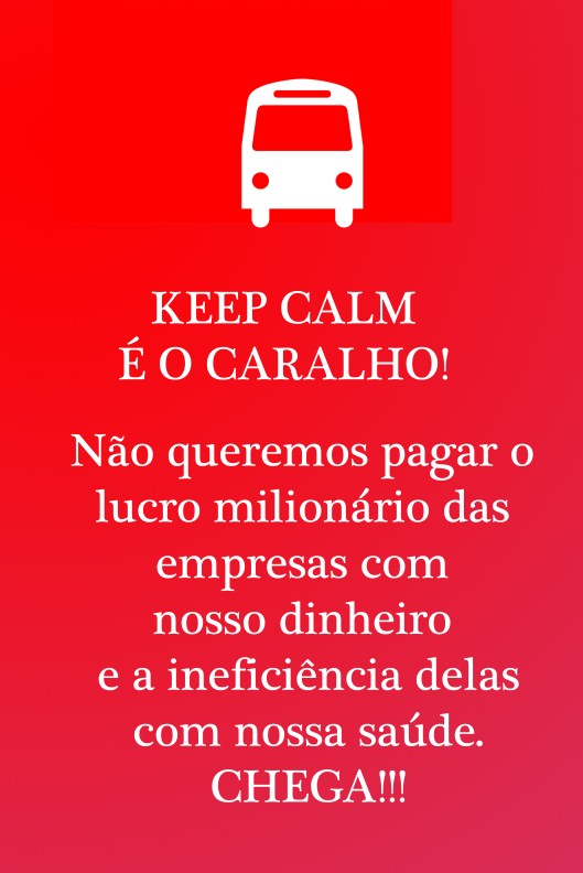 keep calm é o caralho | Vitória | Gabriela Canale