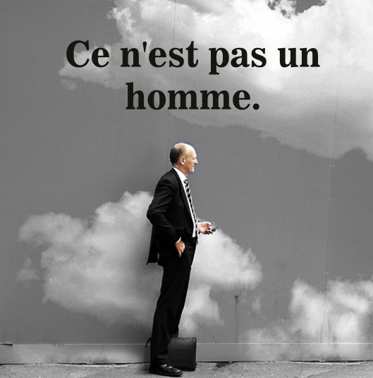 Ce n'est pas un homme.