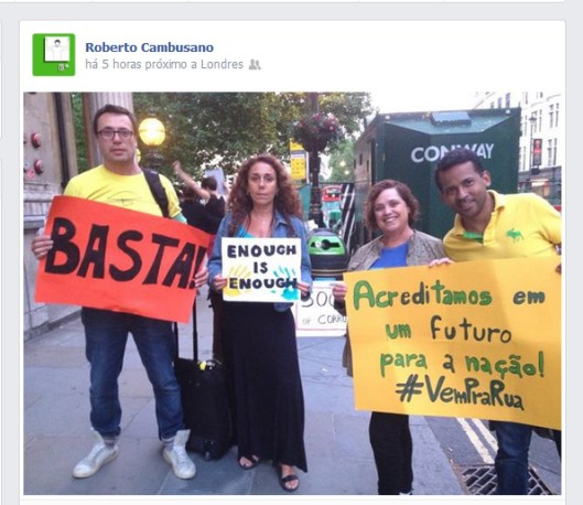 roberto foi pra rua | Webland | Gabriela Canale