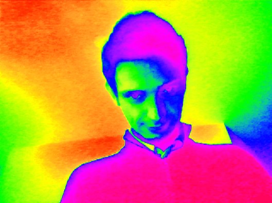 colored self-portrait | curitiba | ygor raduy