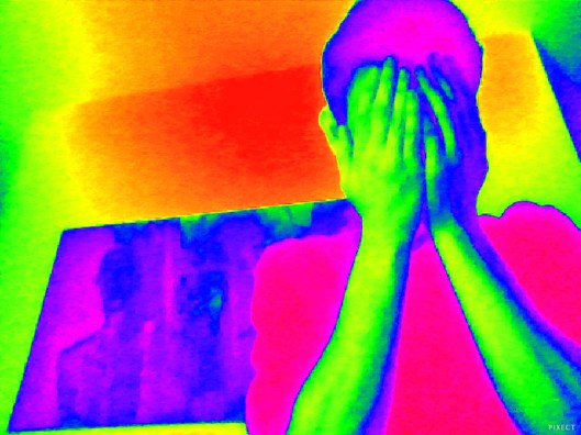 colored self-portrait | curitiba | ygor raduy