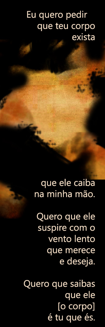 esboço de um corpo | webland | autor em processo