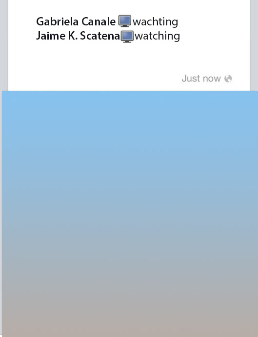 I am wacthing you | Vitória | Gabriela Canale