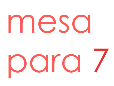 mesa para  7 [bilhões] | Vitória | Gabriela Canale